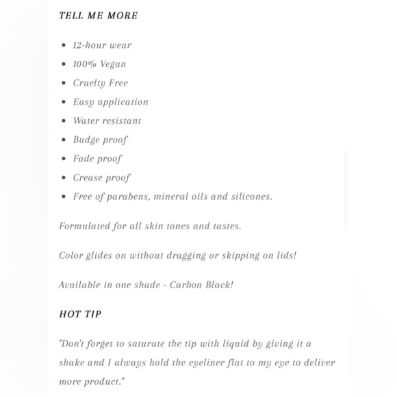 My Beauty X ByMe Liquid Eyeliner in Black - Picture 7 of 7